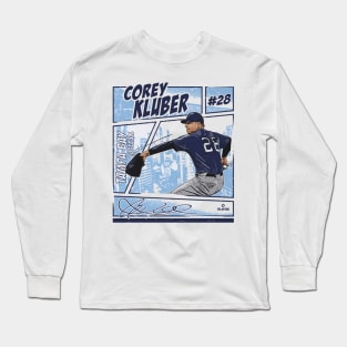 Corey Kluber Tampa Bay Comic Long Sleeve T-Shirt